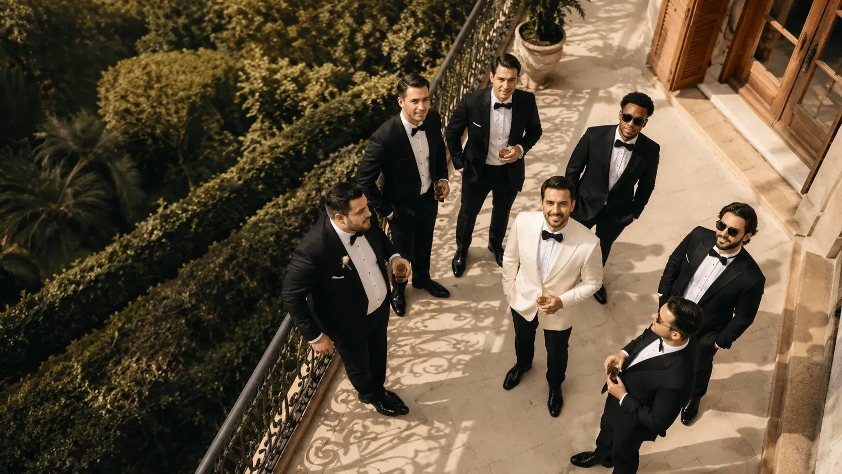 Trajes de novio listos en Castor Suits Medellín