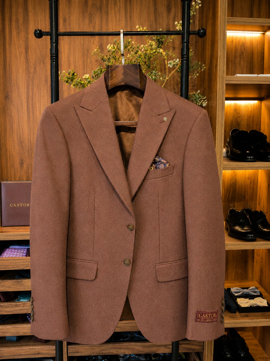 Traje Marrón — vista 3