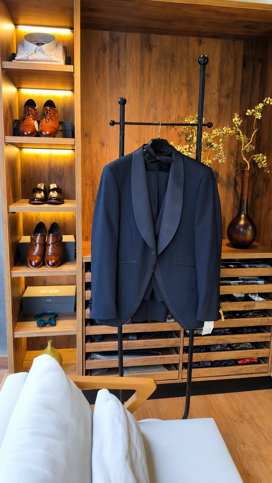 Esmoquin Levita Azul — vista 3