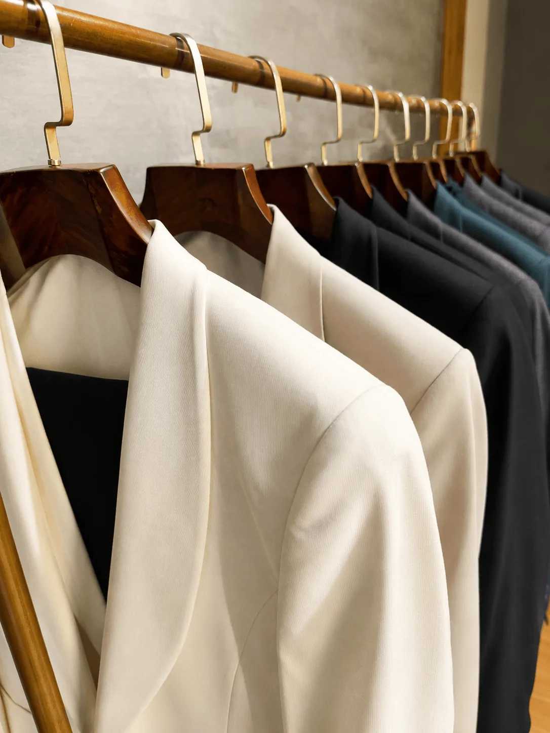 Interior del showroom Castor Suits en Medellín 3