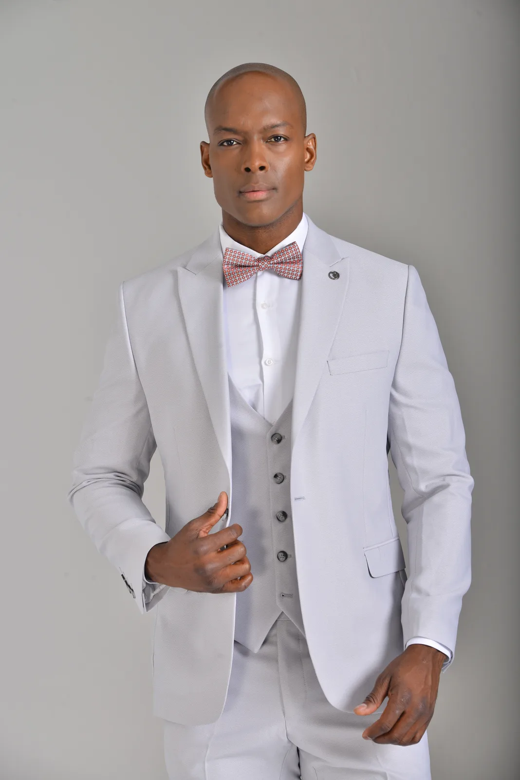 Traje Gris Hielo