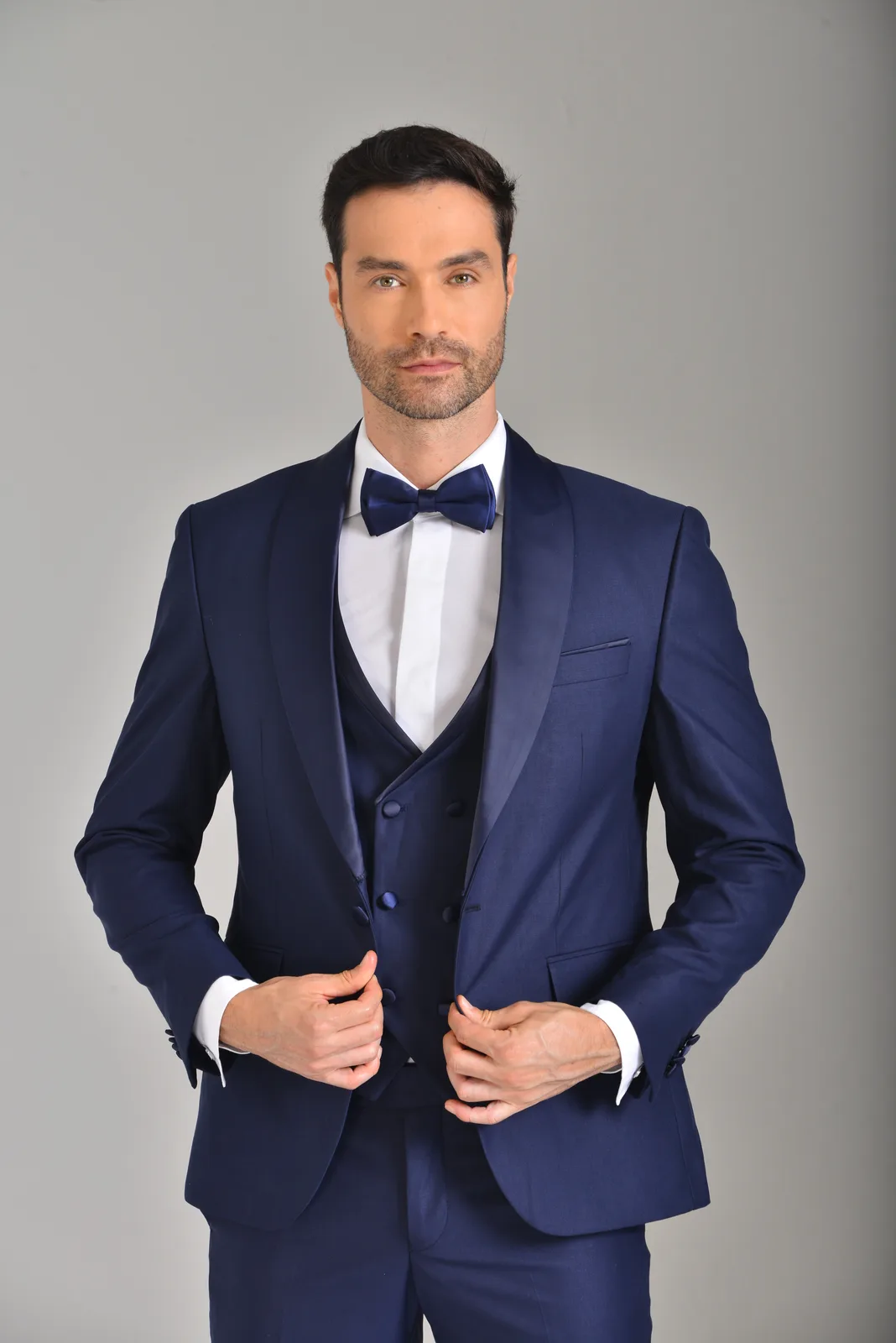 Esmoquin Azul con Chaleco